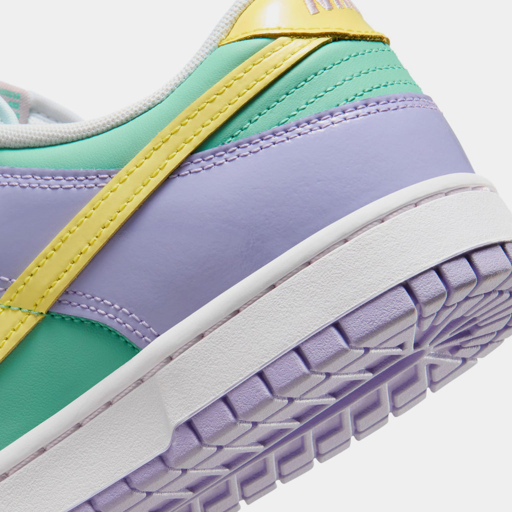Dunk Low Easter Mens Lifestyle Shoes (Emerald Rise/Yellow Pulse/Hydrangeas)