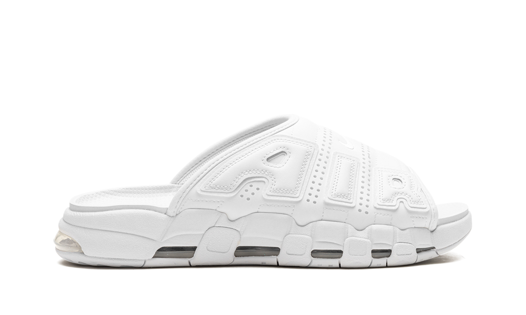 Nike More Uptempo Slide "Triple White" FD9884 101