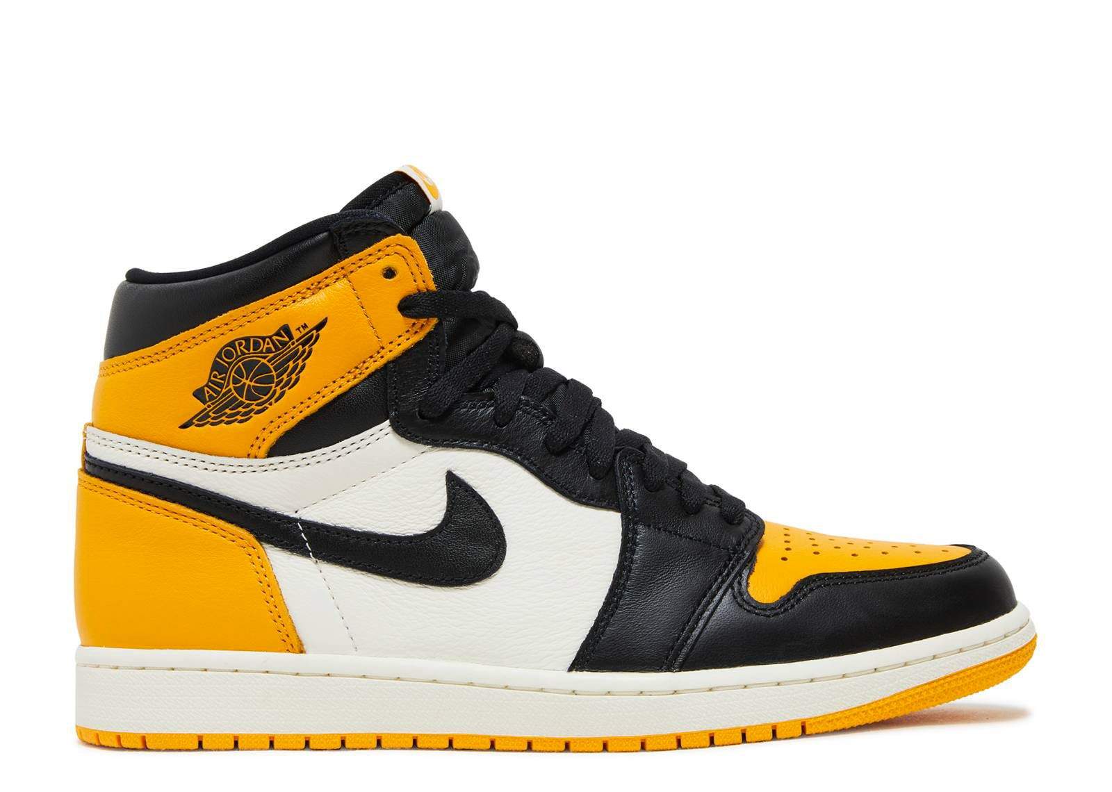 Air Jordan 1 Retro High OG ‘Yellow Toe’ Revered Footwear Sneakers - Retro Cla...