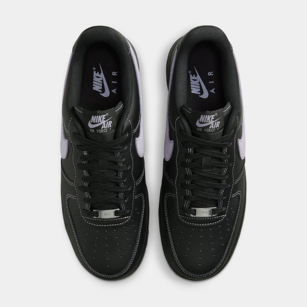 Air Force 1 '07 LV8 Mens Lifestyle Shoes (Black/Hydrangeas)