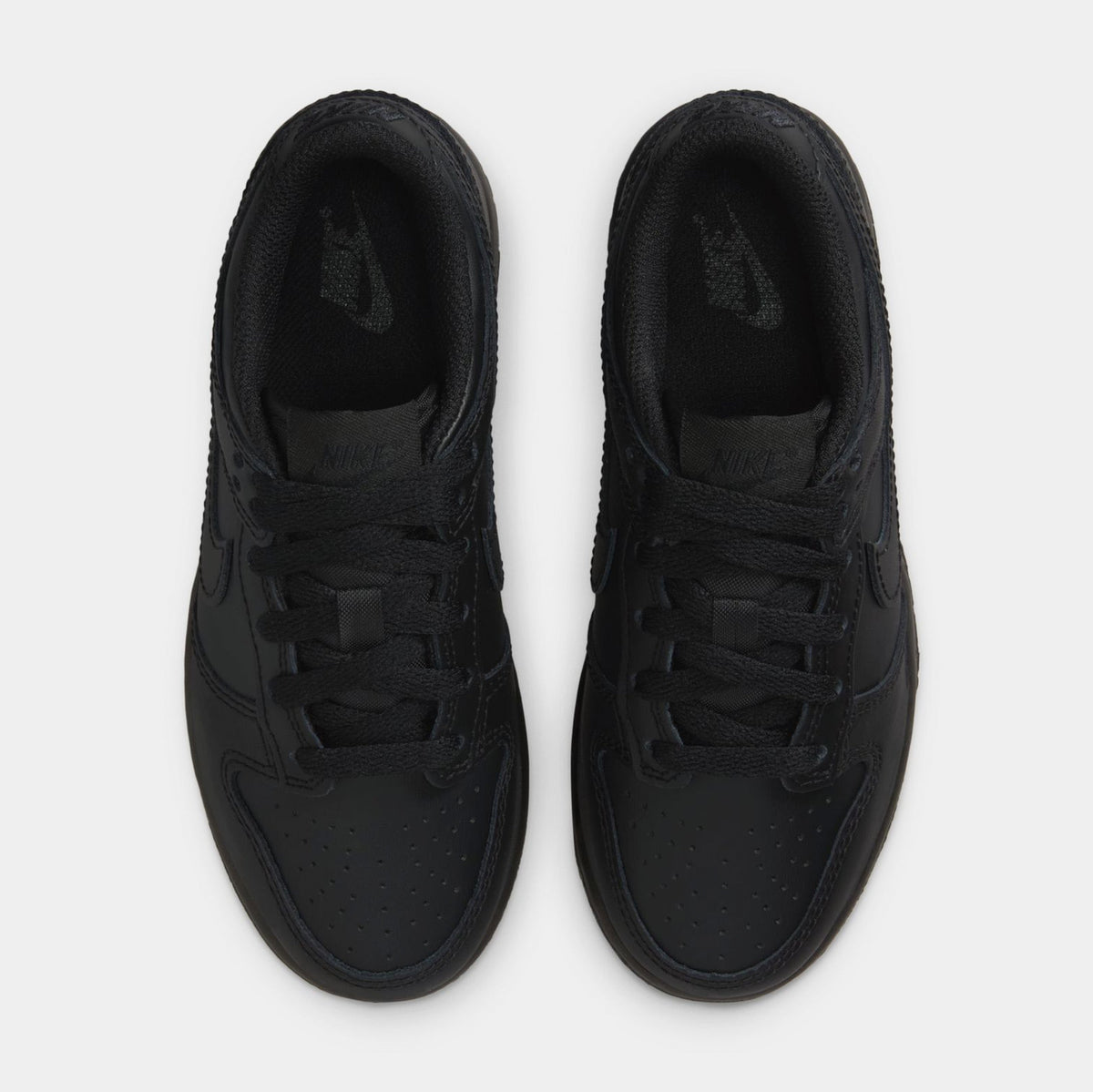 Dunk Low Preschool Lifestyle Shoes (Triple Black)