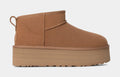 Classic Ultra Mini Platform Womens Boots (Chestnut)