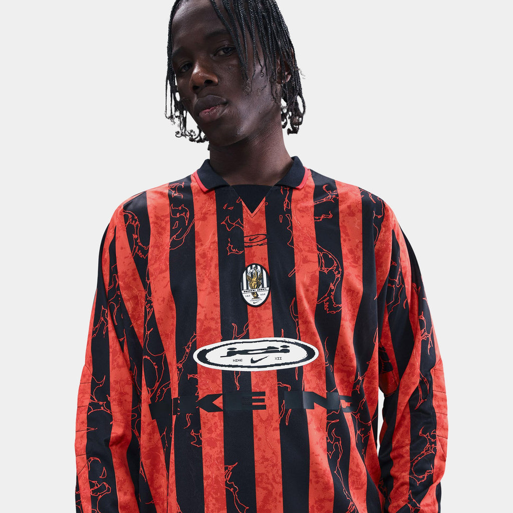 Air VCTRY Long Sleeve Mens Jersey (Picante Red/University Red/Black)
