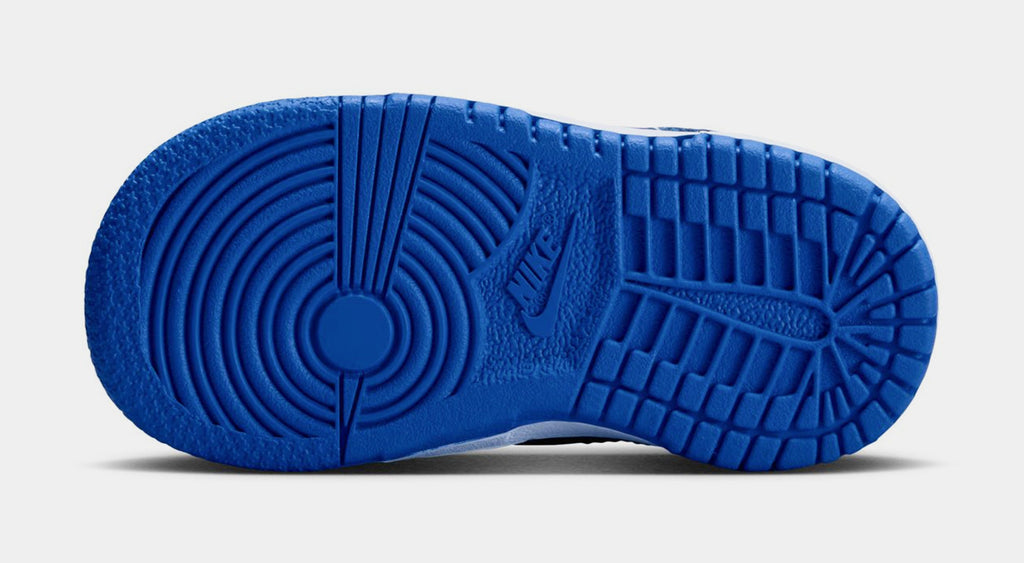 Dunk Low Infant Toddler Basketball Shoes (White/Hyper Royal/Hyper Royal)