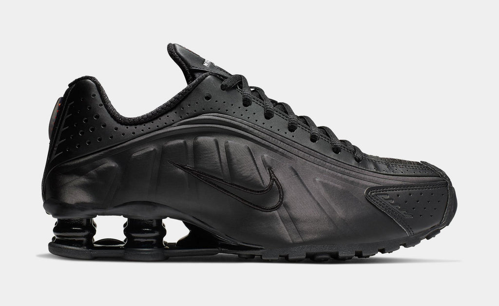 Shox R4 Womens Running Shoes (Black/Black)