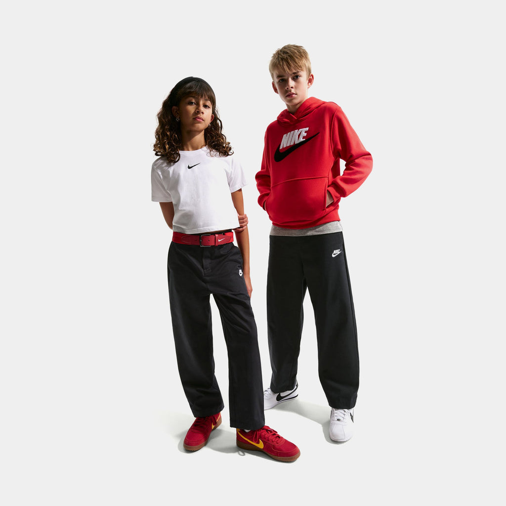 NSW Club Woven Everyday Grade School Pants (Black/White)