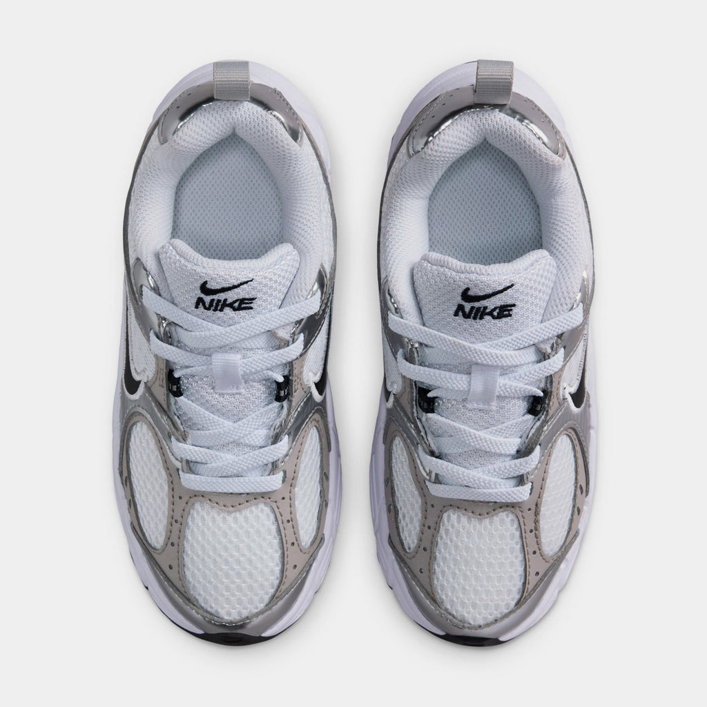 V5 RNR Preschool Running Shoes (White/Black/Vast Grey/College Grey)