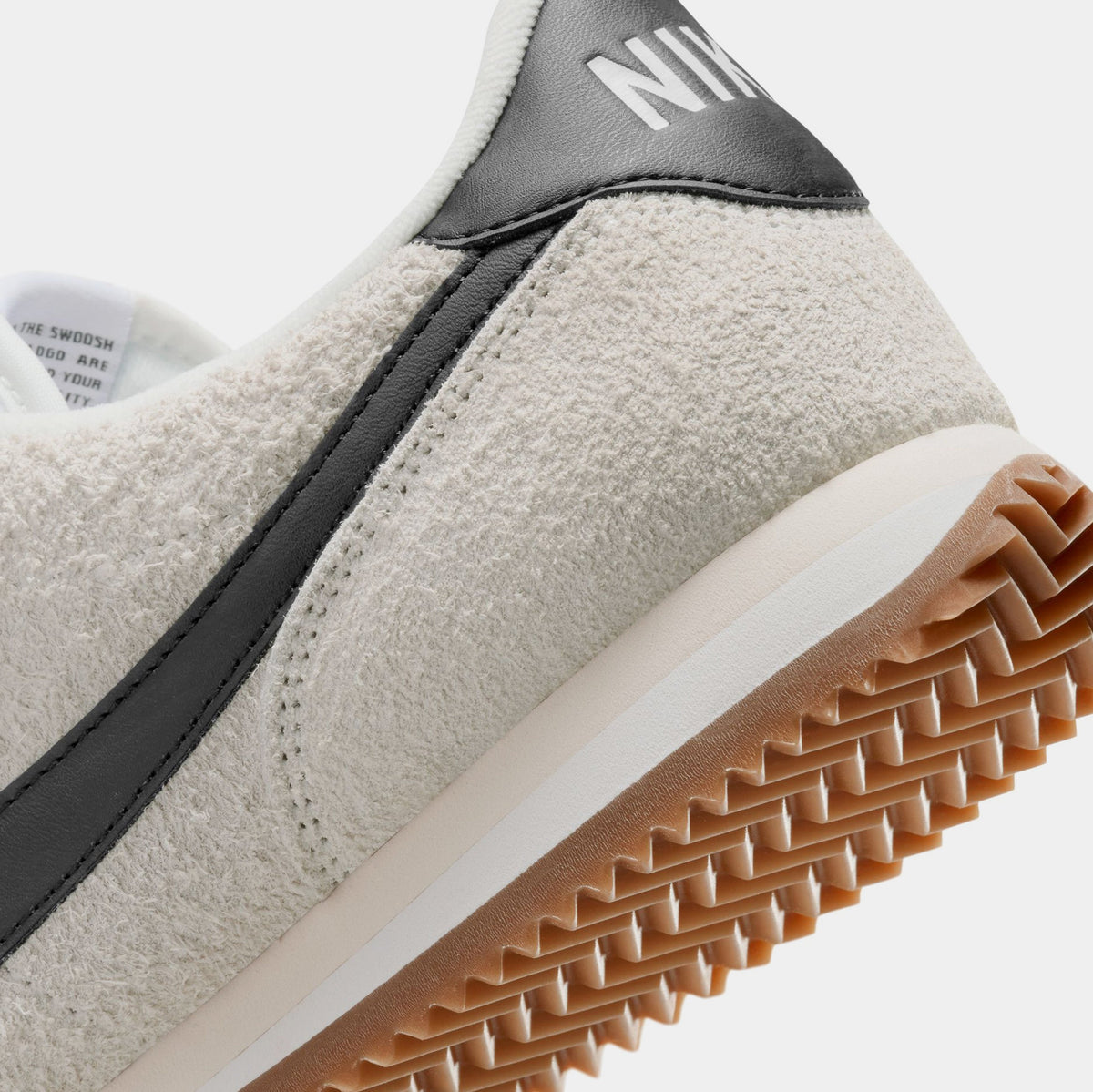 Cortez Vintage Summit White Muslin Womens Running Shoes (Summit White/Muslin/Gum Medium Brown/Black)