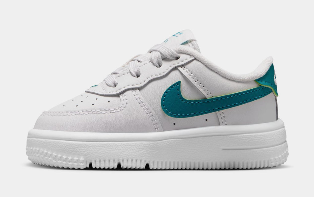 Air Force 1 Low Infant Toddler Lifestyle Shoes (Sail/Sesame/Bleached Turquoise/Multi-Color)