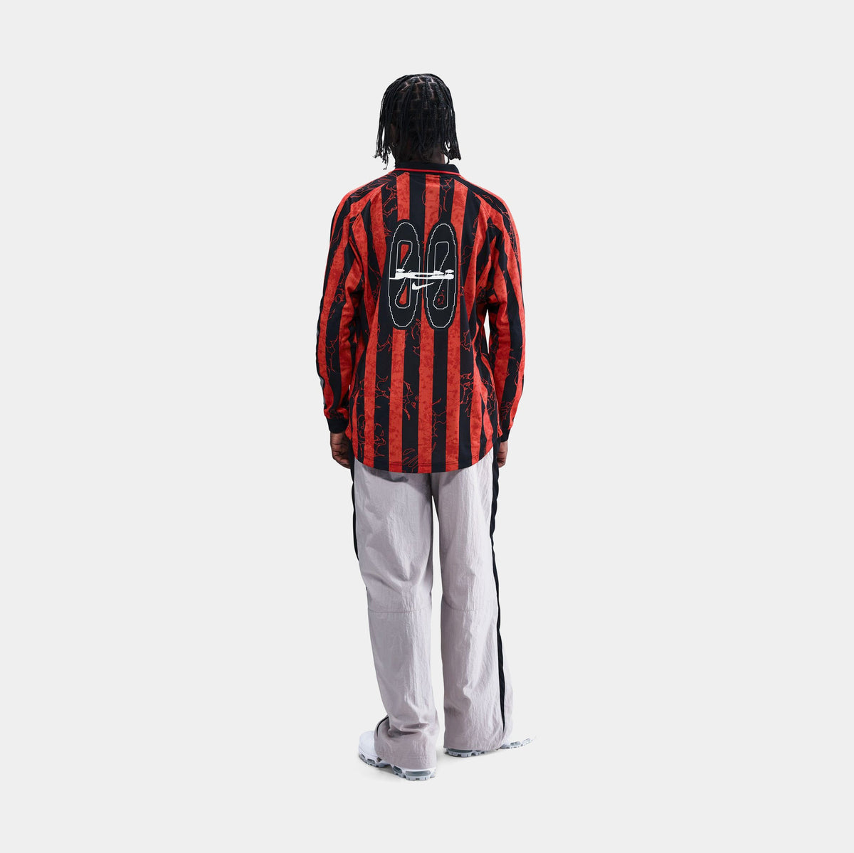 Air VCTRY Long Sleeve Mens Jersey (Picante Red/University Red/Black)