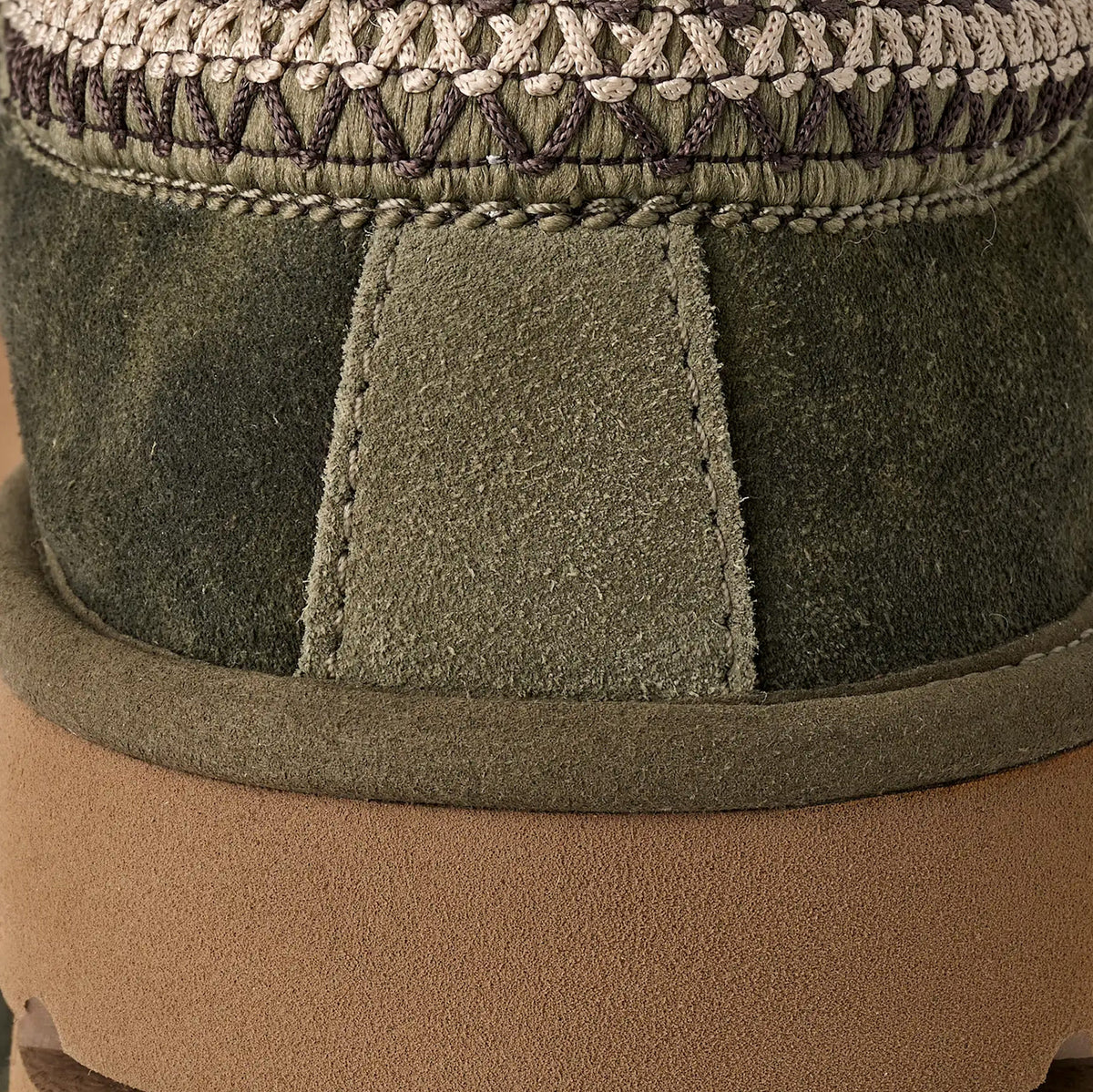Tasman Baxter Slipper Mens Sandals (Burnt Olive)