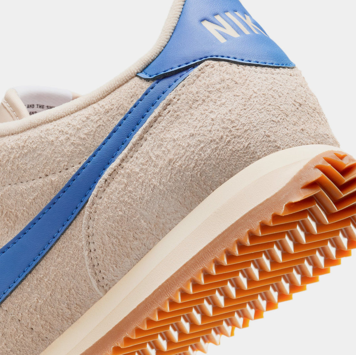 Cortez Vintage Suede Sanddrift Game Royal Womens Running Shoes (Sanddrift/Game Royal)