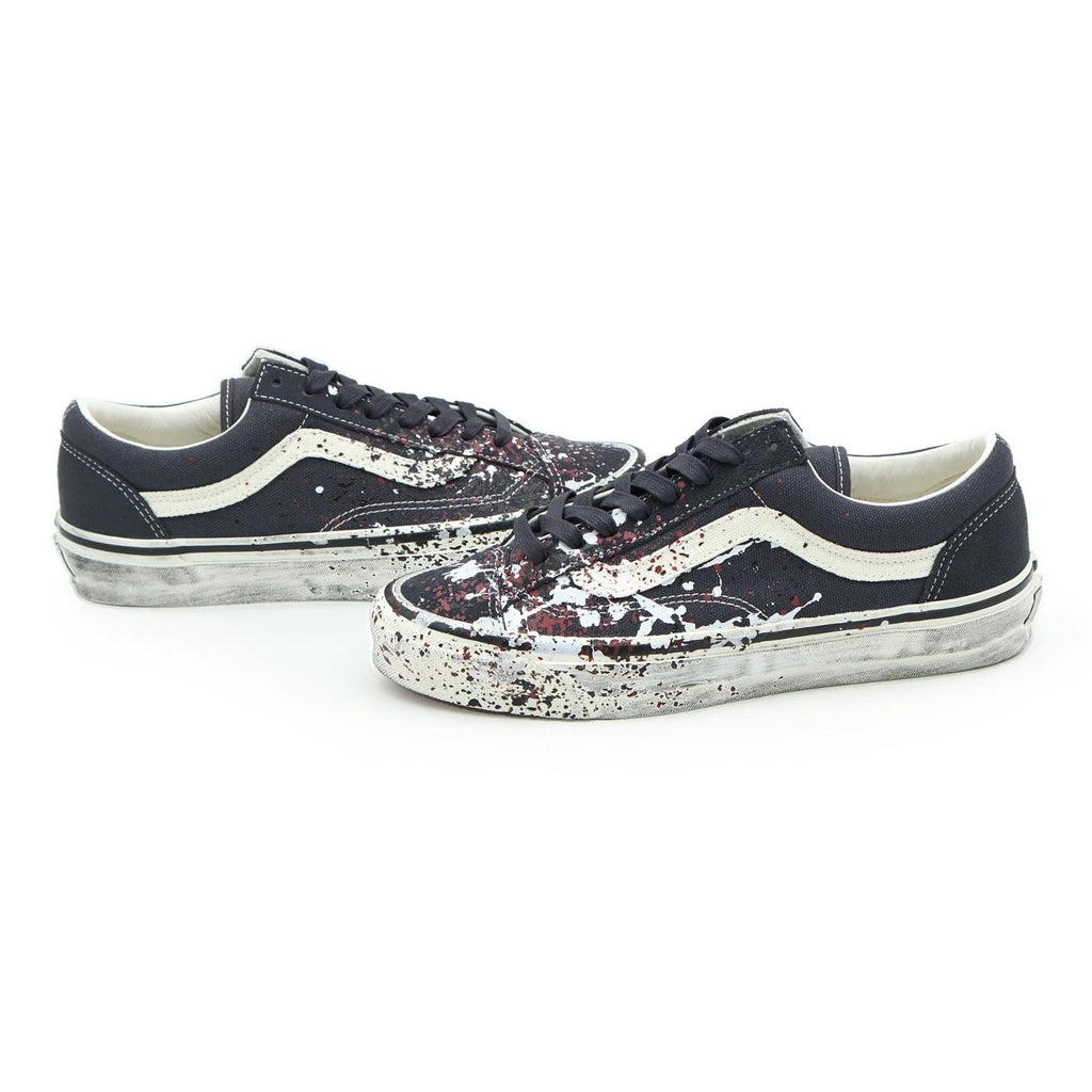 VN000D9RH91 VANS PREMIUM OLD SKOOL 36âPAINT SPLATTER CHARCOAL GREYâ