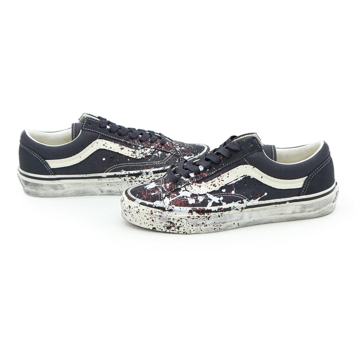 VN000D9RH91 VANS PREMIUM OLD SKOOL 36âPAINT SPLATTER CHARCOAL GREYâ