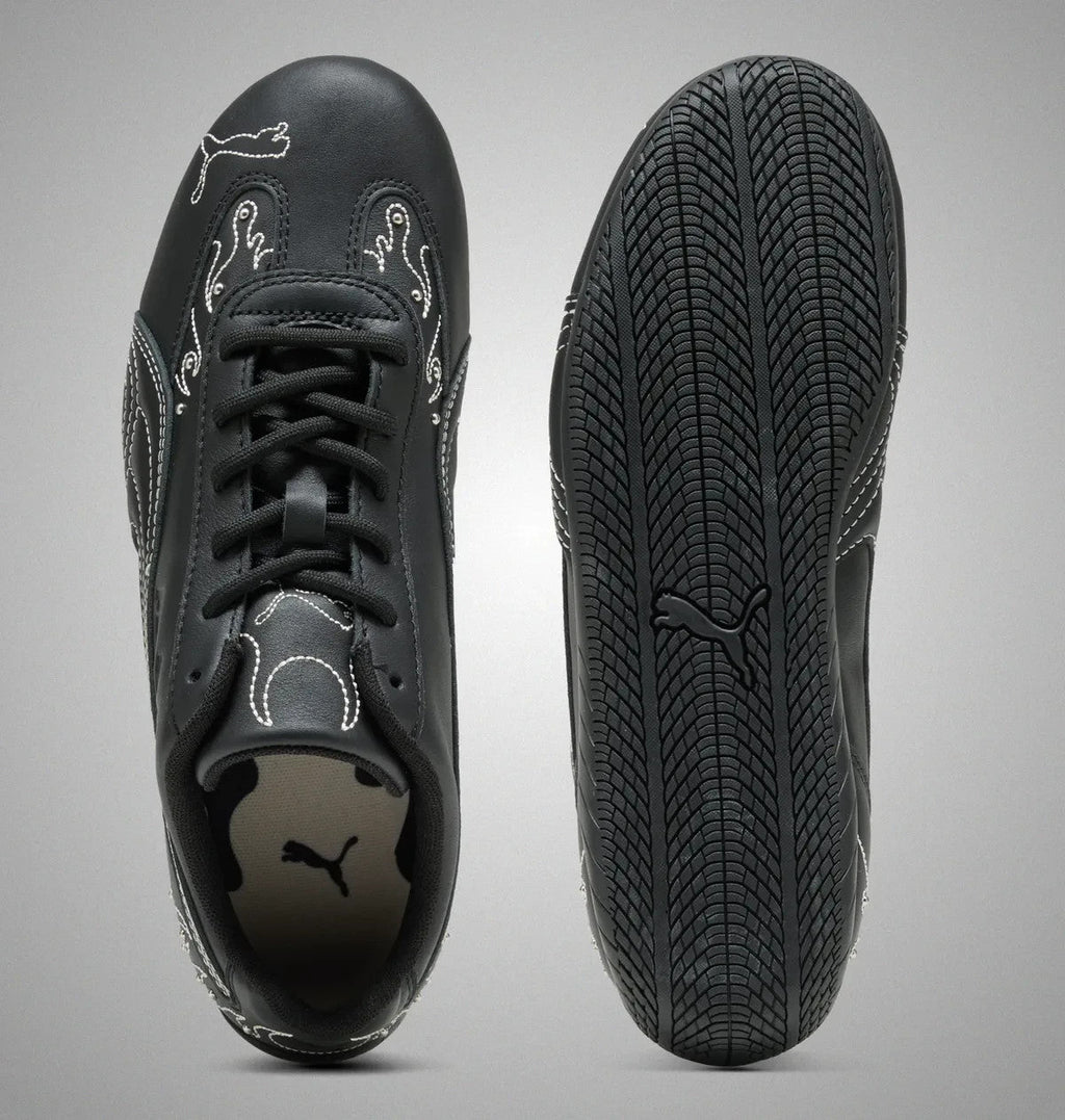 407256-01 Puma Speedcat Embellished "PUMA Black/Frosted Ivory" (Men's)