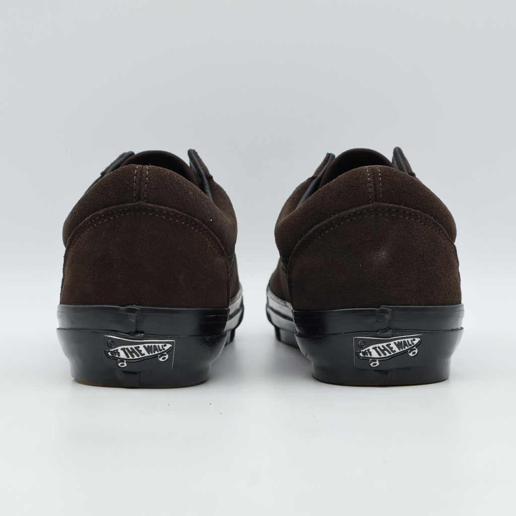 VN000D56YS8 Vans LX Old Skool Suede Black Brown (Men's)