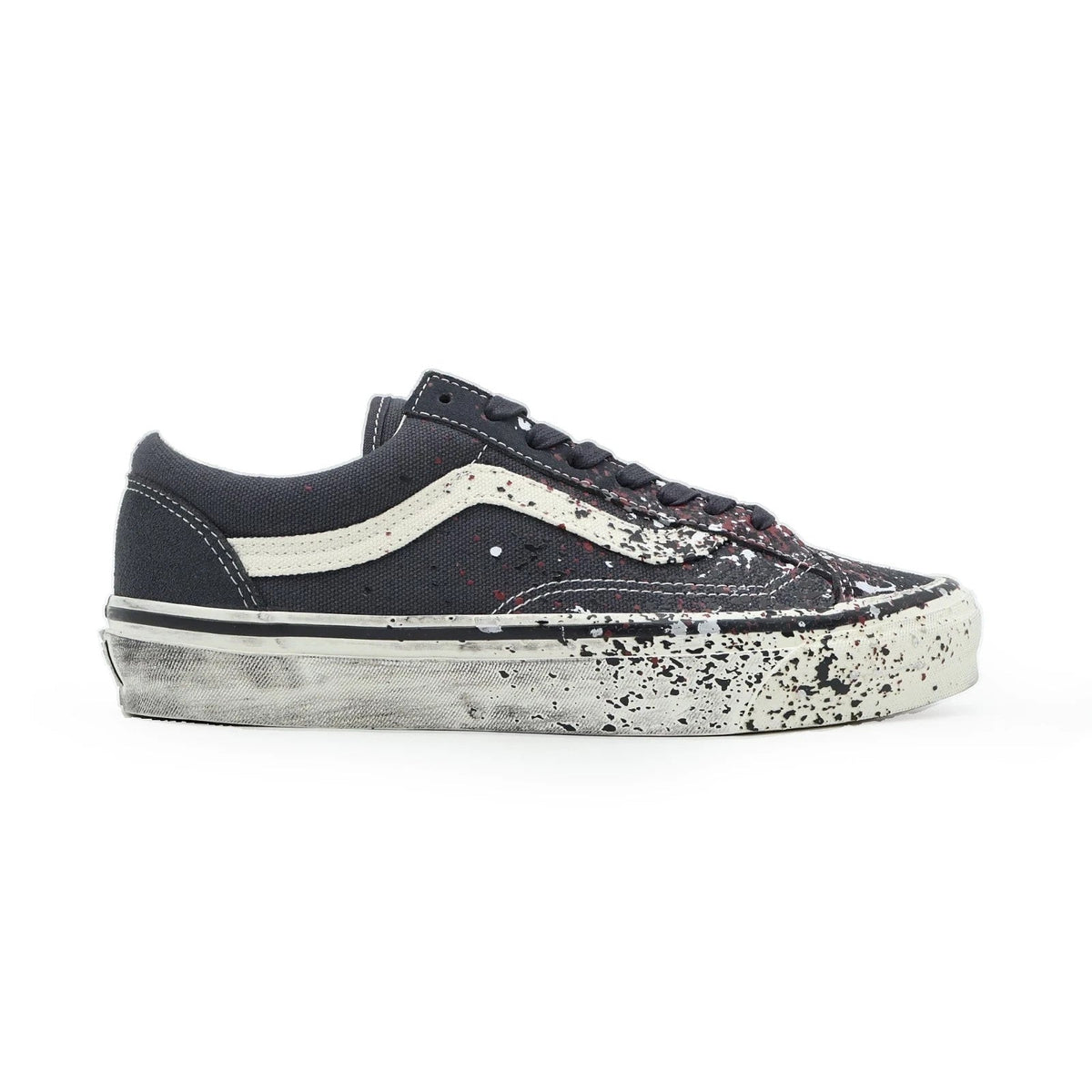 VN000D9RH91 VANS PREMIUM OLD SKOOL 36âPAINT SPLATTER CHARCOAL GREYâ