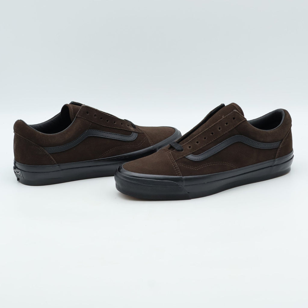 VN000D56YS8 Vans LX Old Skool Suede Black Brown (Men's)