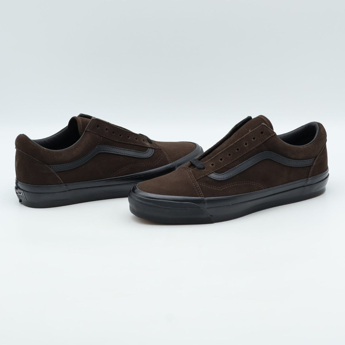 VN000D56YS8 Vans LX Old Skool Suede Black Brown (Men's)