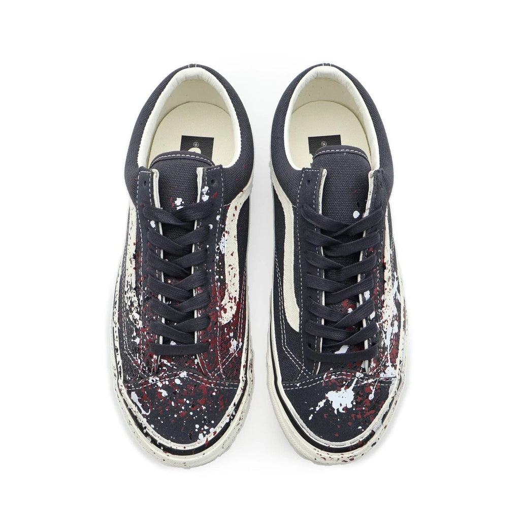VN000D9RH91 VANS PREMIUM OLD SKOOL 36âPAINT SPLATTER CHARCOAL GREYâ