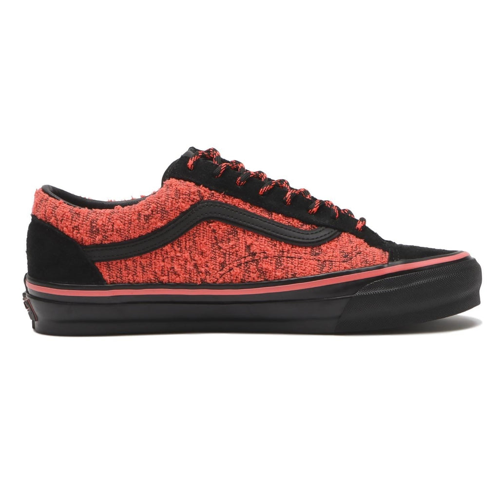 VN000EK7GP4 Vans Premium Old Skool 36 Jacquard Knit Black Fiery Coral (Men's)