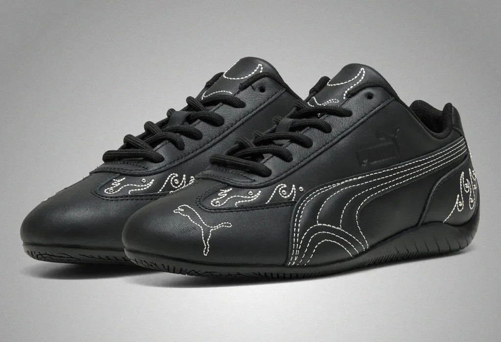 407256-01 Puma Speedcat Embellished "PUMA Black/Frosted Ivory" (Men's)
