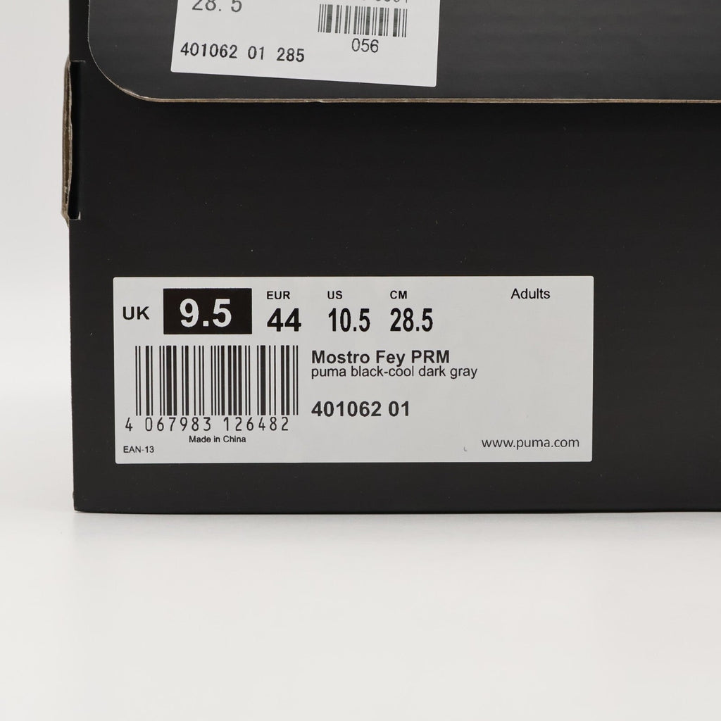 401062-01 Puma Mostro Fey PRM Black Cool Dark Gray (Men's)