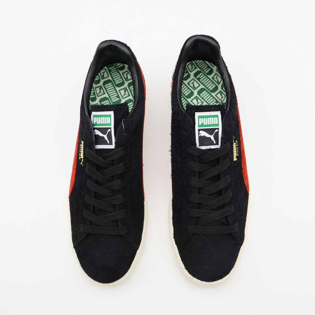398560-01 Puma Suede MIJ Puma Black Puma Red (Men's)