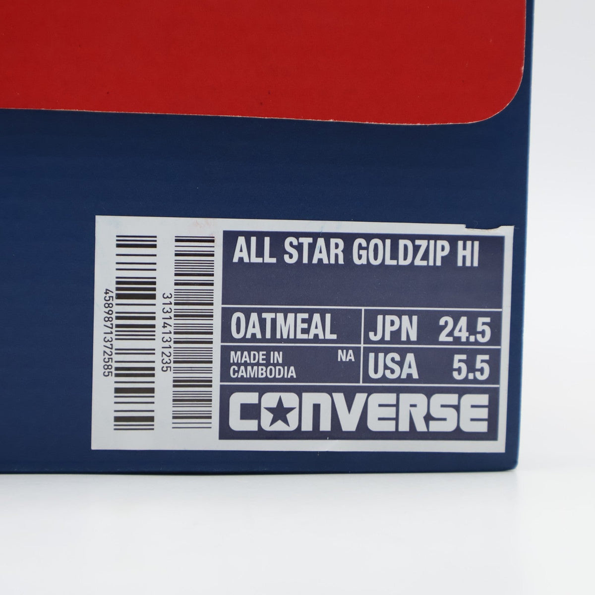 31314131 Converse All Star Goldzip Hi Oatmeal (Men's)