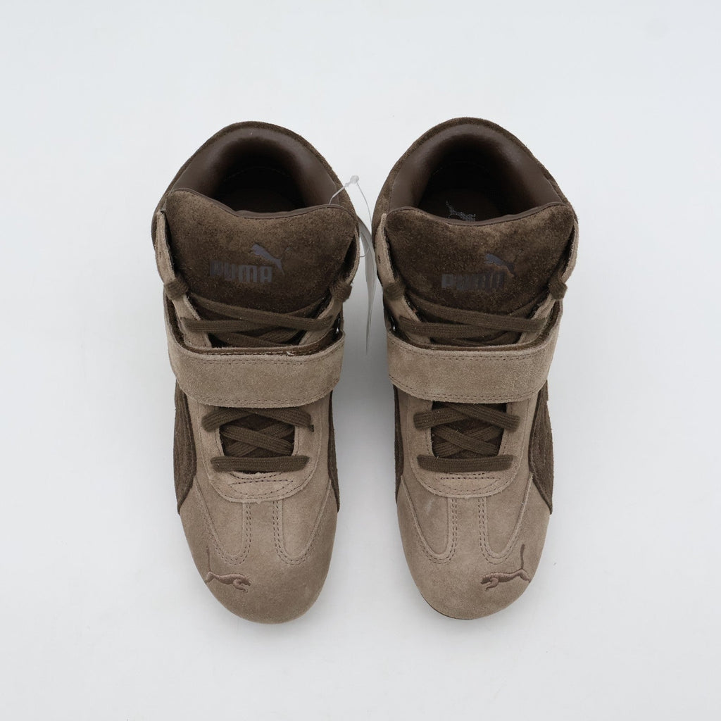 407878-01 Puma Women's Speedcat Wedge Totally Taupe Chocolate (Women's)