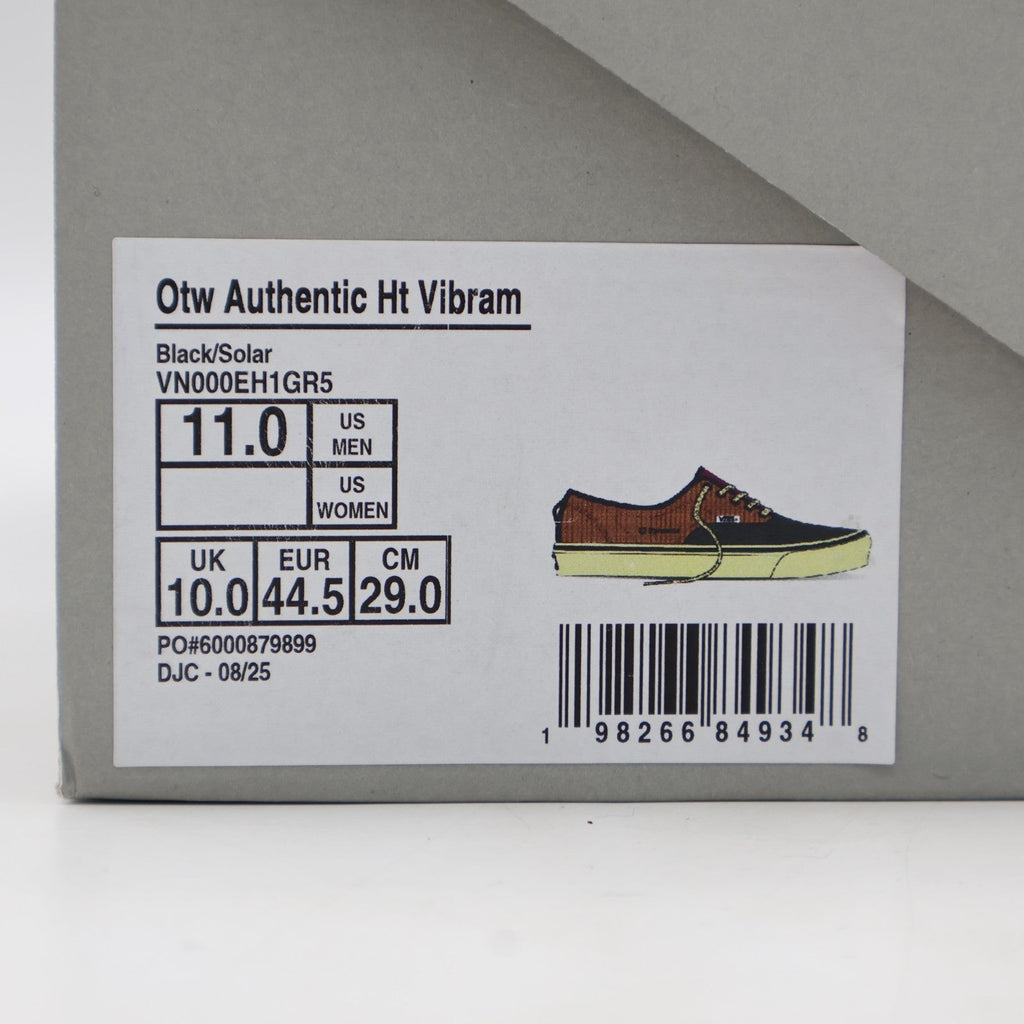 VN000EH1GR5 OTW by Vans Authentic 44 HT Vibram Black Solar Orange (Men's)