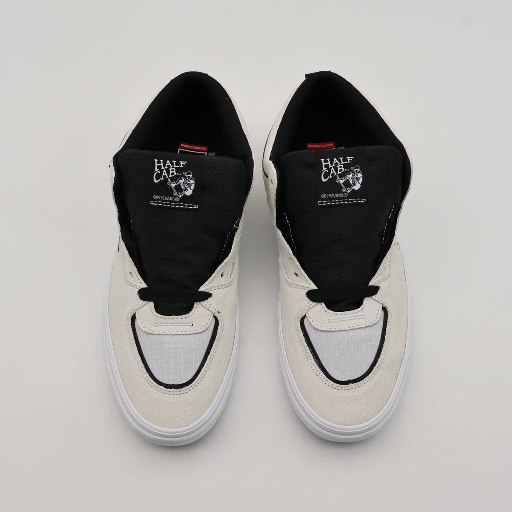 VN000D9ZYB2 Vans Skate Half Cab Wafflecup White Black (Men's)