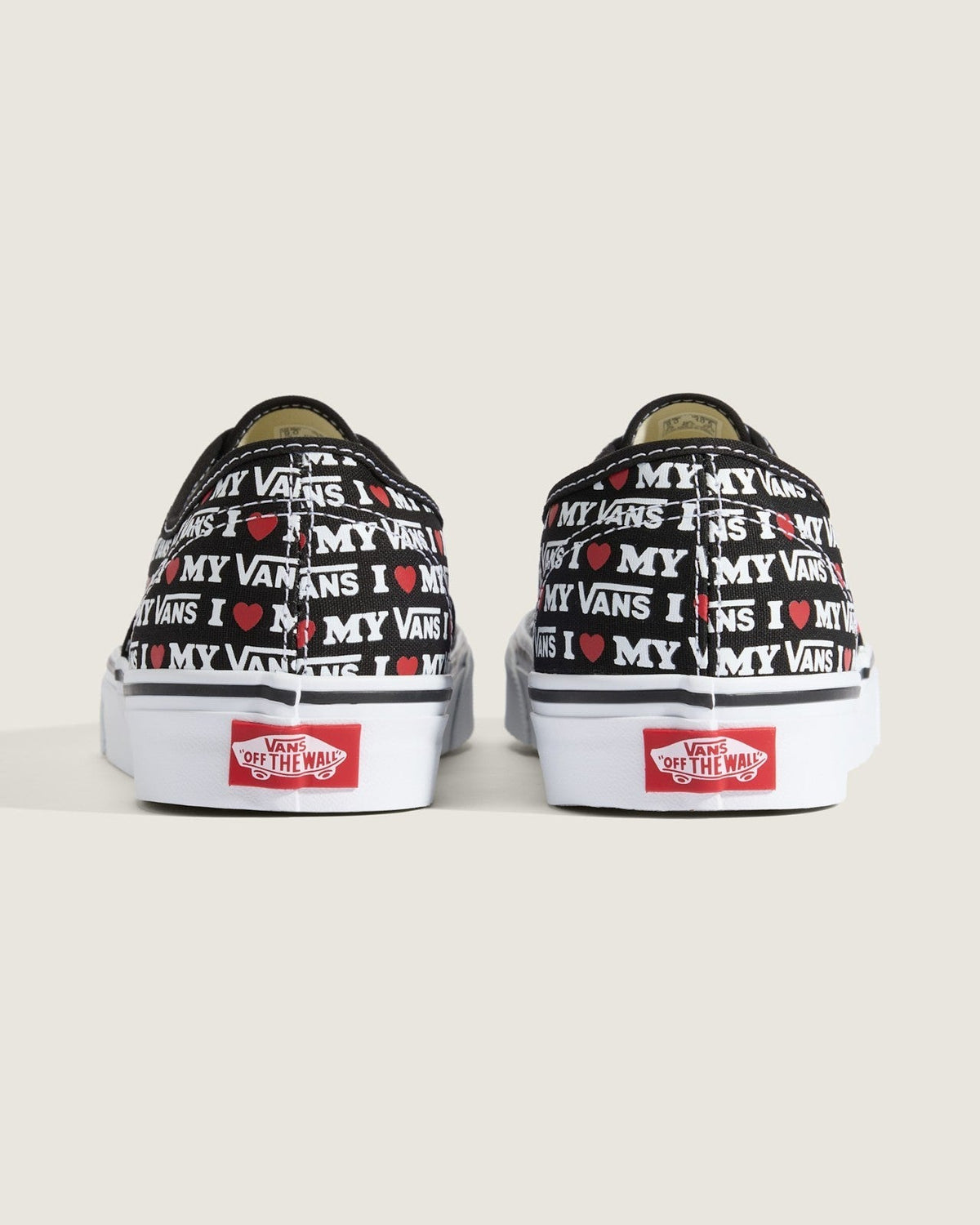 VN000EGACJI Vans Authentic I Love My Vans Mono Black (Men's)