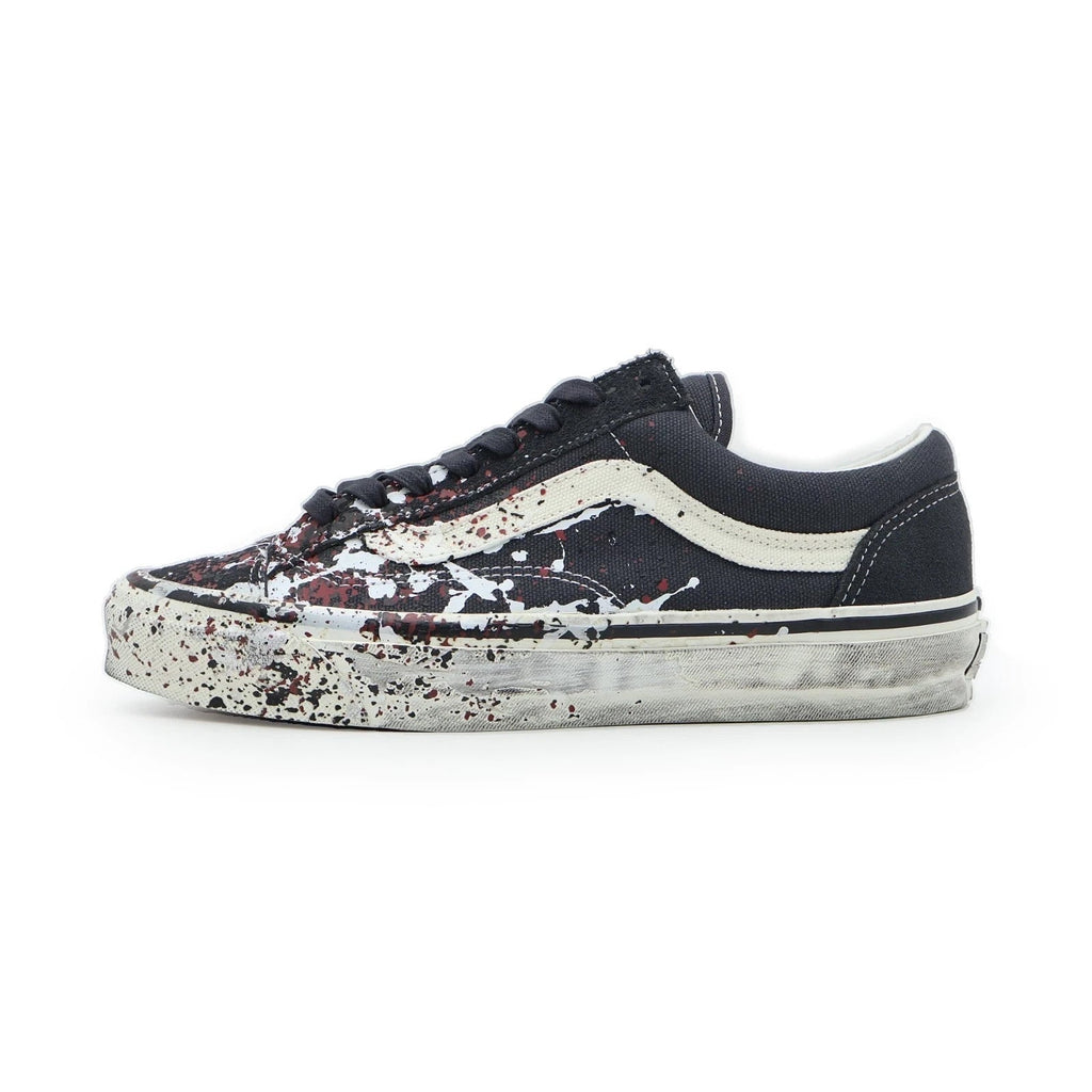 VN000D9RH91 VANS PREMIUM OLD SKOOL 36âPAINT SPLATTER CHARCOAL GREYâ
