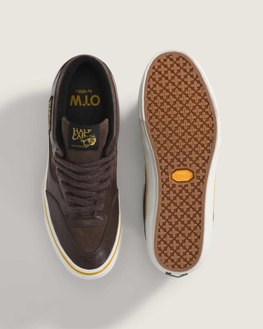 VN000E93GHR OTW by Vans Half Cab 33 Vibram Demitasse Brown (Men's)