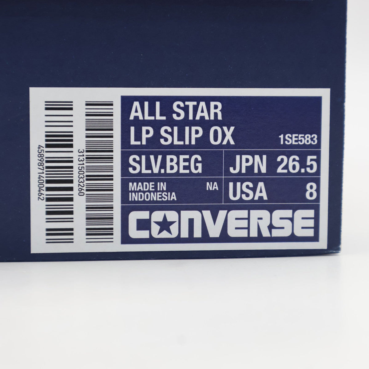 31315033 Converse All Star LP Slip OX Silver Beige (Men's)
