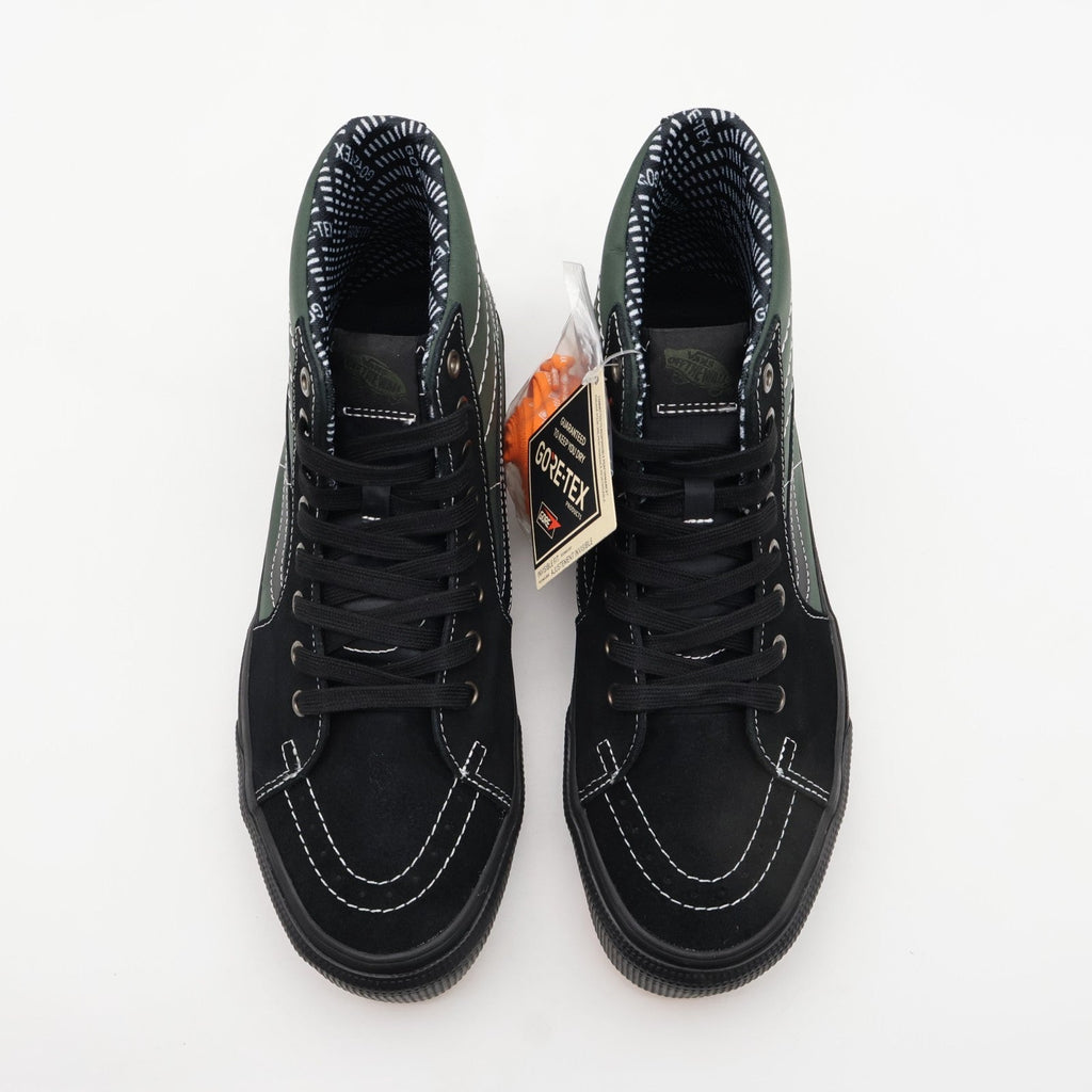 VN000DCBYJ7 Vans Sk8-Hi GORE-TEX Outdoor Black Green (Men's)