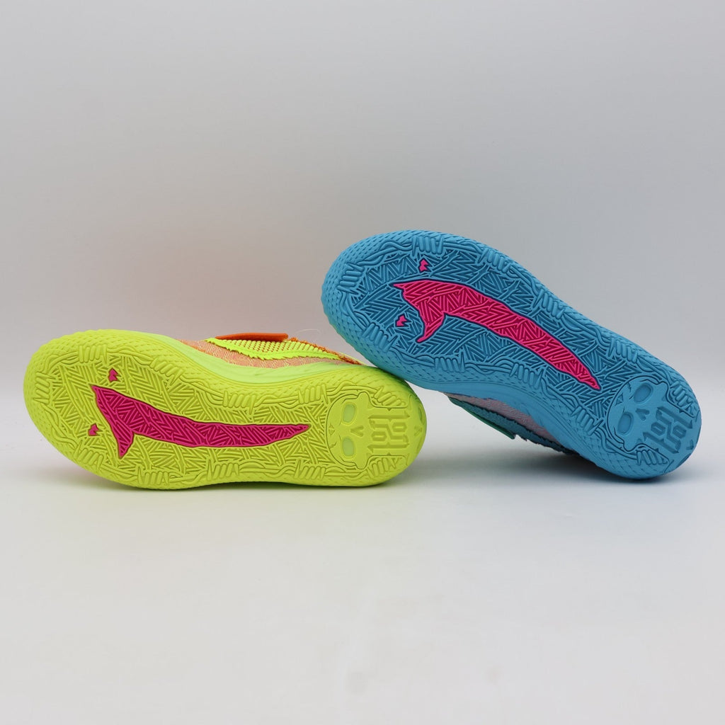 312130-01 Rick And Morty Puma MB05 Rickie Orange Electric Peppermint (Men's)