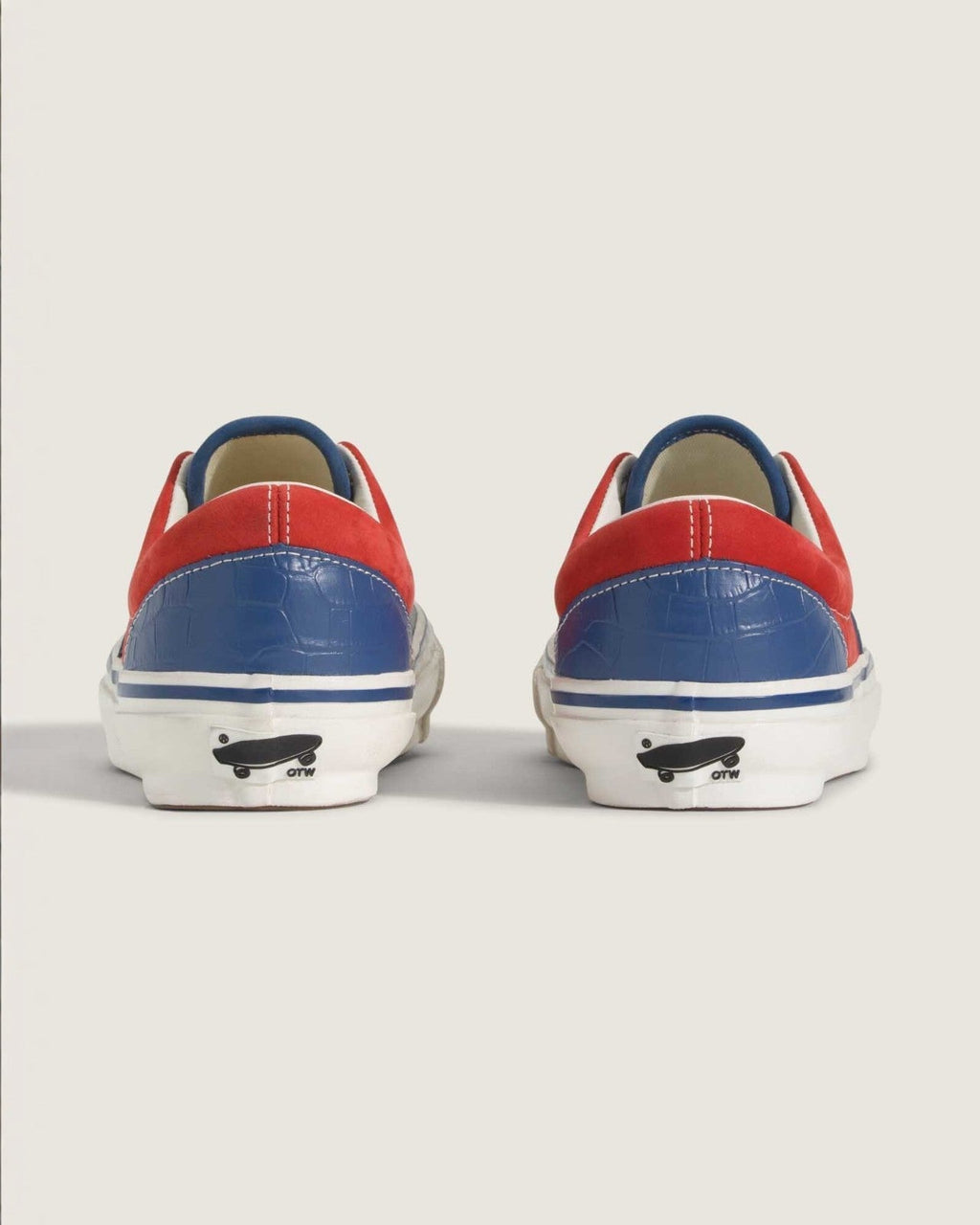 VN000E8YGHP OTW by Vans Era 95 Vibram Racing Red Navy Blue (Men's)
