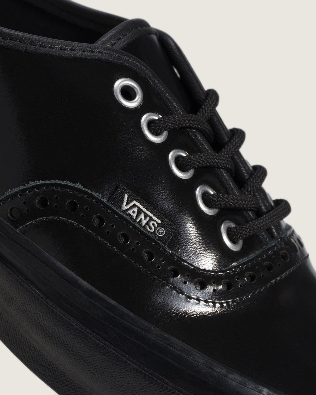 VN000V33BKA Vans OTW AUTHENTIC 44 SIPED VIBRAM GLOSS LEATHER BROGUE BLACK(Men's)