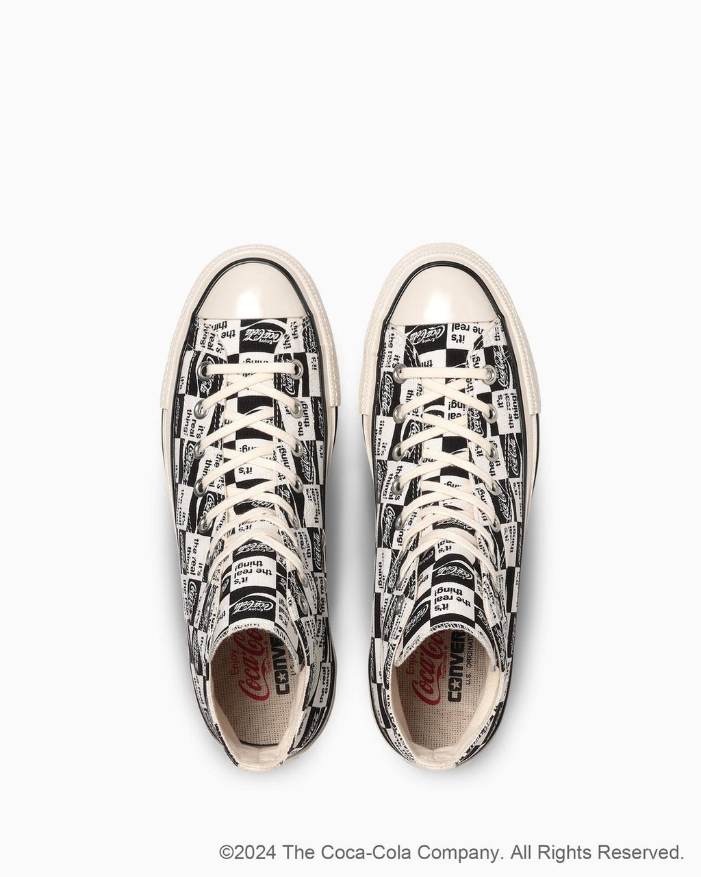 31312061 Coca-Cola Converse All Star US CK Hi Black White (Men's)
