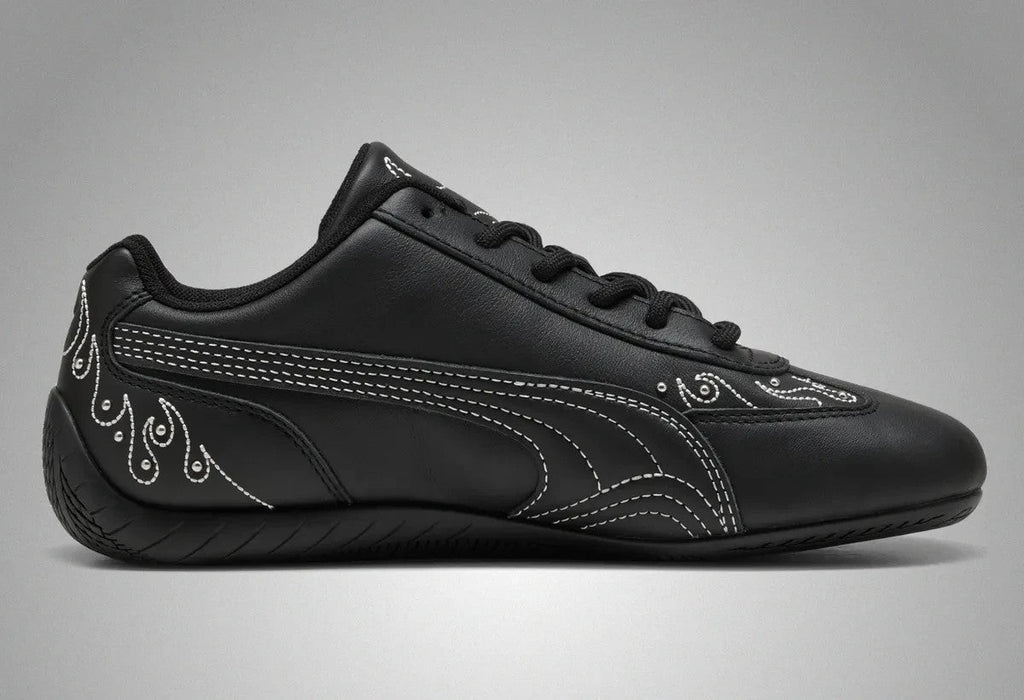 407256-01 Puma Speedcat Embellished "PUMA Black/Frosted Ivory" (Men's)