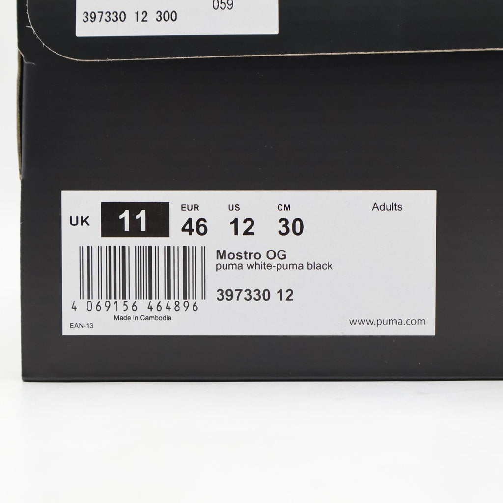 397330-12 Puma Mostro OG White Black (Men's)