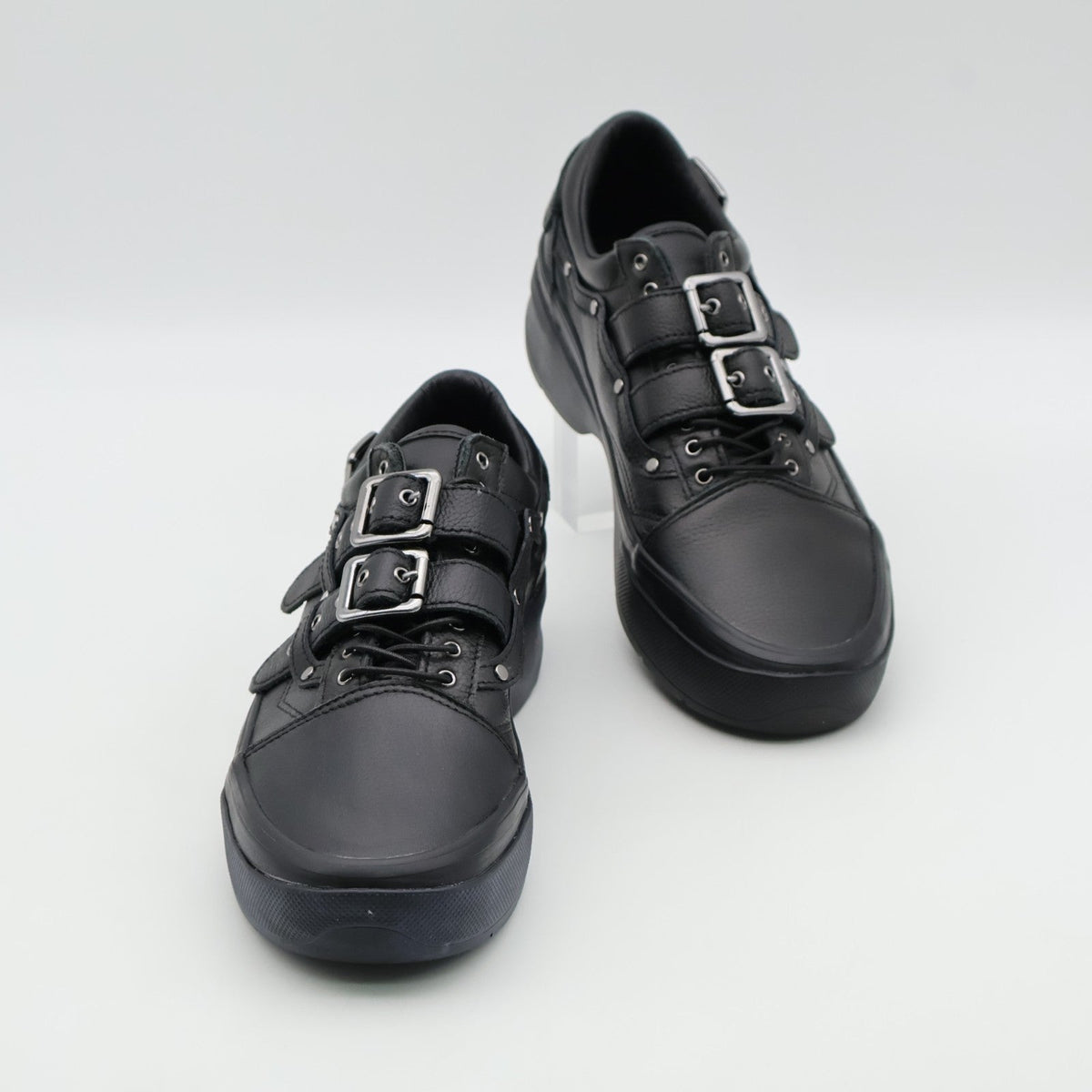 VN000EEDBLK Vans Premium Old Skool Buckle Black Efron Danzig (Men's)