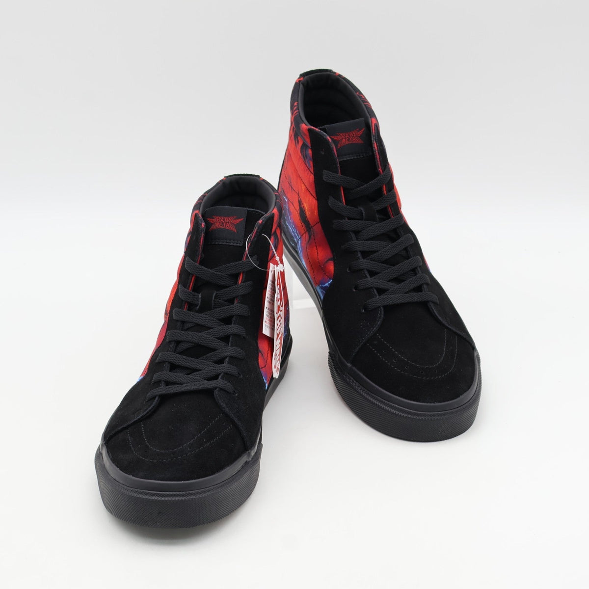 703001-0001 BABYMETAL Vans Sk8-Hi Black Red (V38CF BABYMETAL) (Men's)