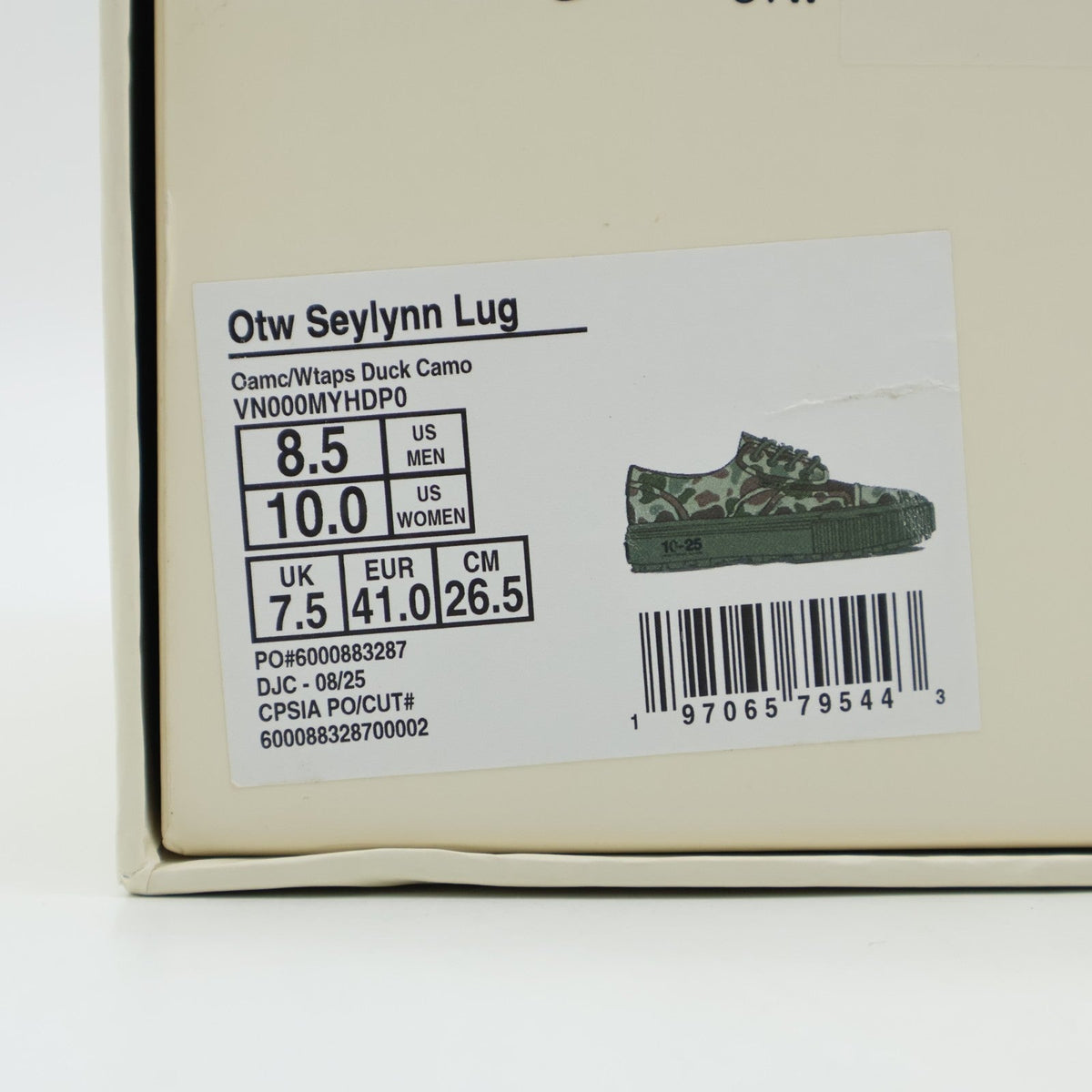 VN000MYHDP0 WTAPS OAMC OTW by Vans Seylynn Lug Duck Camo (Men's)