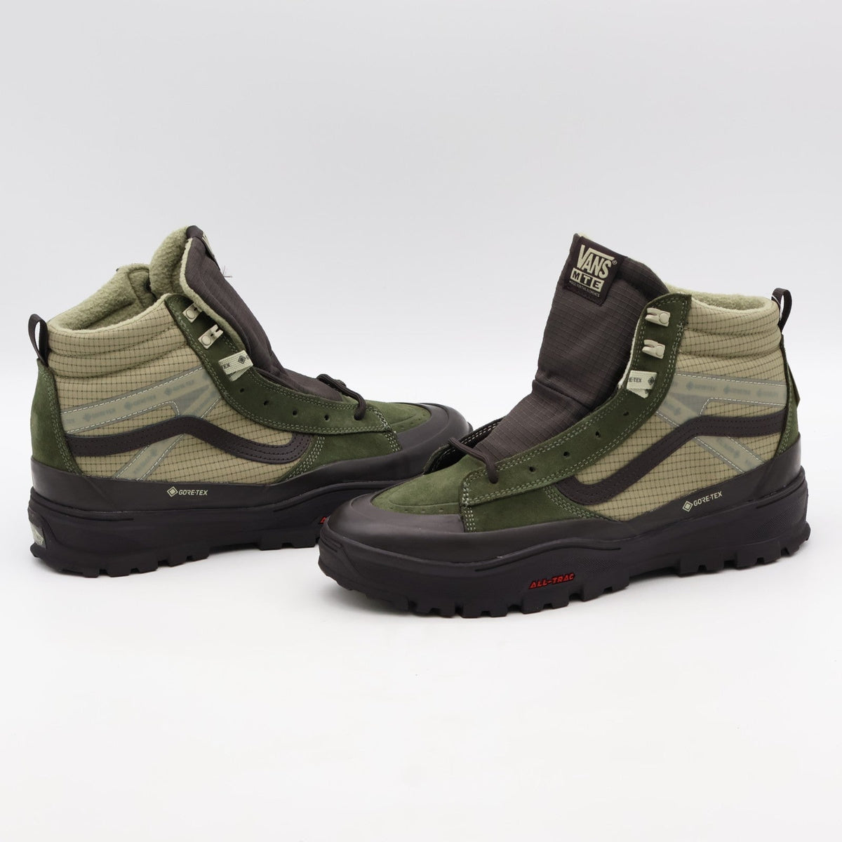 VN000DARF87 Vans Sk8-Hi GORE-TEX Insulated Dark Green Dark Brown (Men's)