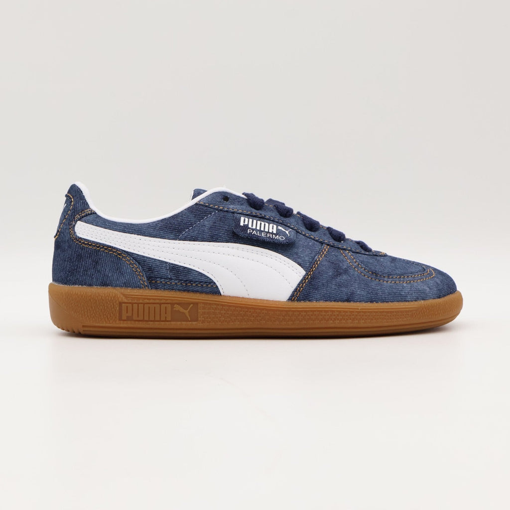 399990-01 atmos pink Puma Palermo Denim Puma Navy Puma White (Men's)