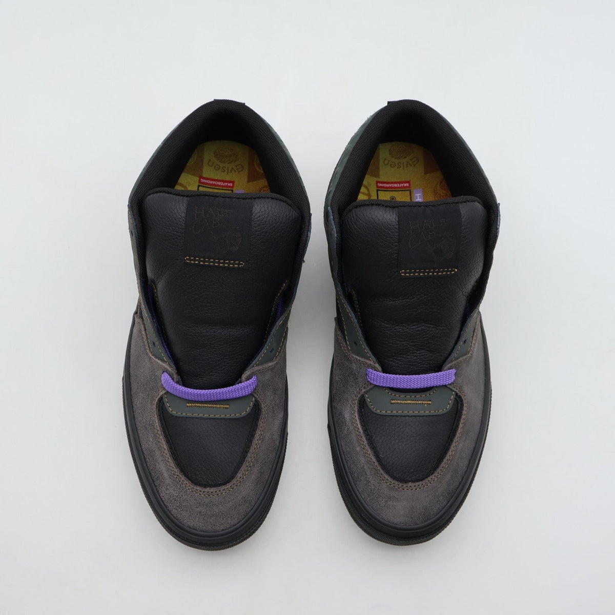 VN000D9ZEAQ Evisen Skateboards Ã Vans Skate Half Cab Wafflecup "Black/After Dark