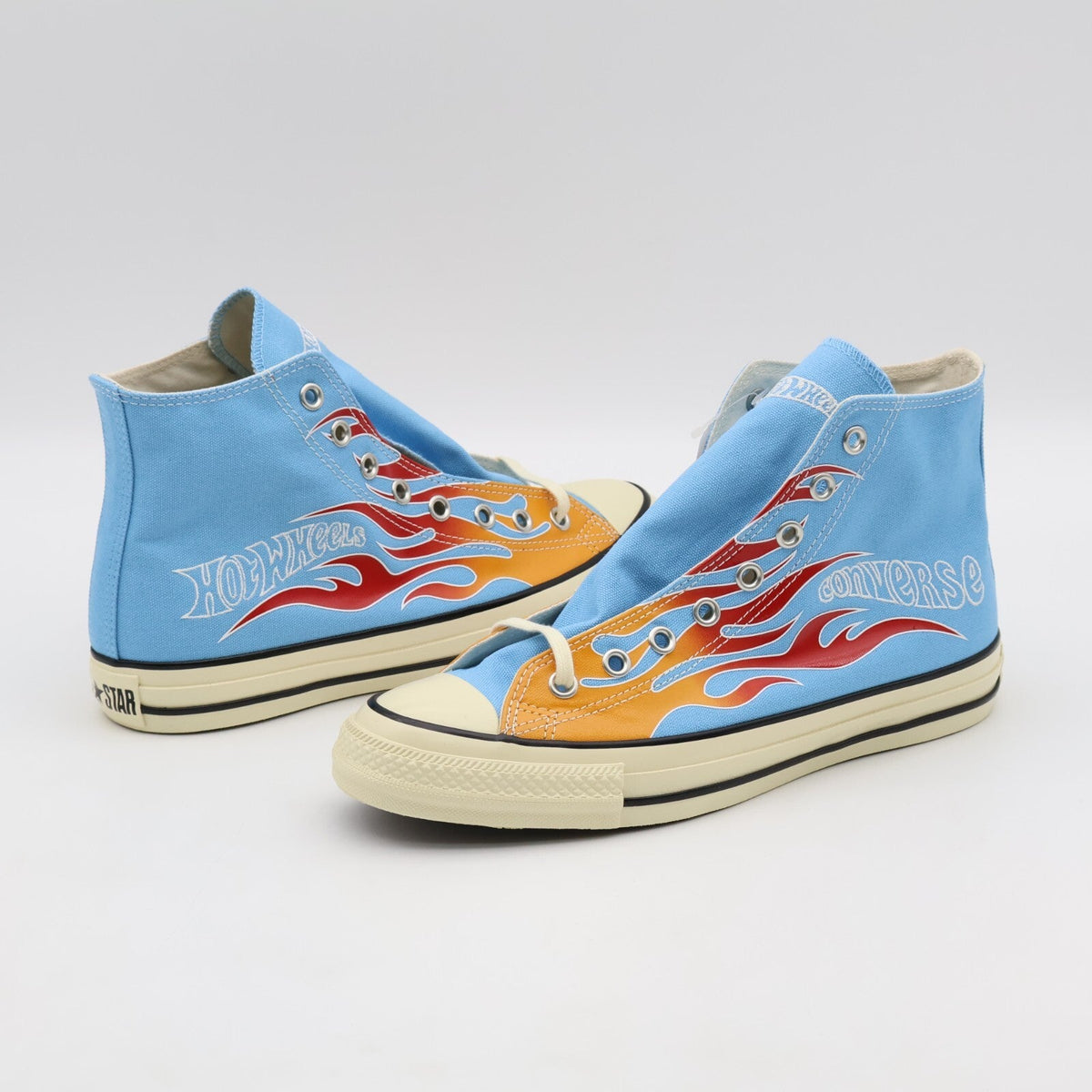 31314050 Hot Wheels Converse All Star Aged FL Hi Sky Blue (Men's)